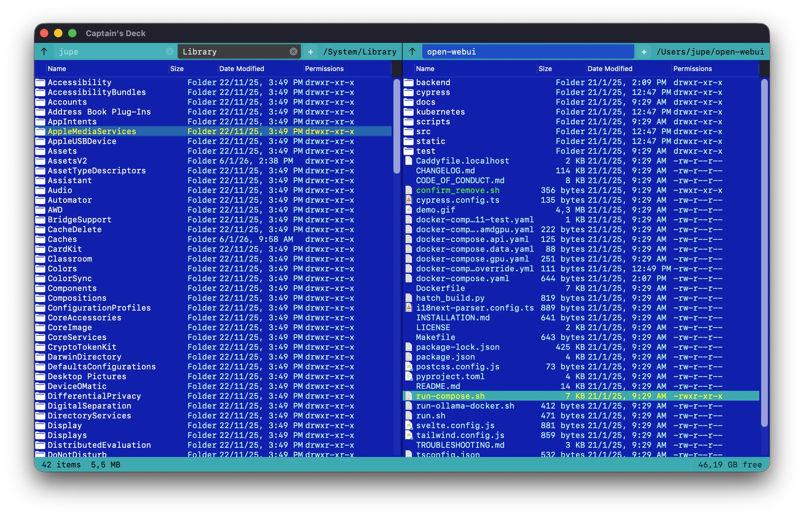 Norton Commander retro theme